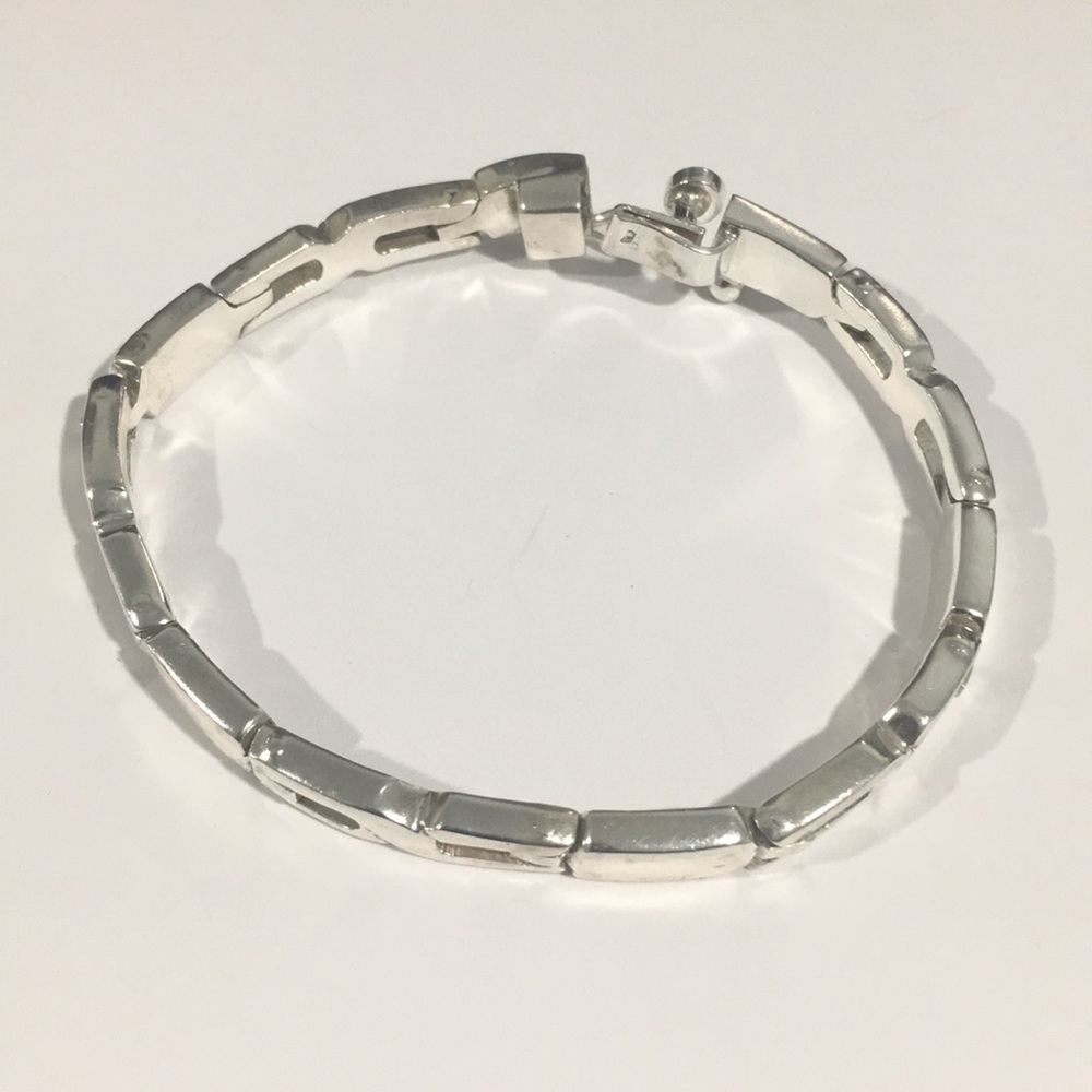 Sterling Silver 925 Solid Bracelet - image 2